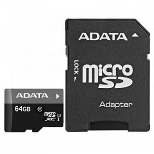MICROSDXC 64GB CL10 ADATA W/A ND