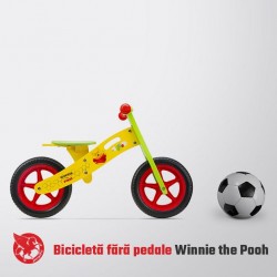 Bicicleta copii fara pedale - winnie the pooh